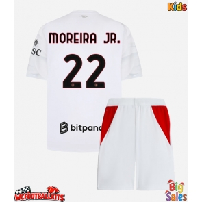 AC Milan Diego Moreira #22 Replica Away Stadium Kit for Kids 2026-27 Short Sleeve (+ pants)
